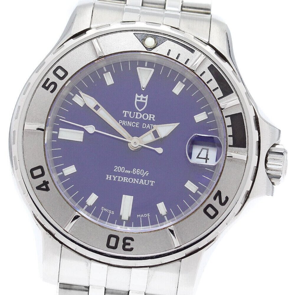 TUDOR Hydro note 85190 Date blue Dial Automatic Boy's Watch_878351 - Picture 2 of 11